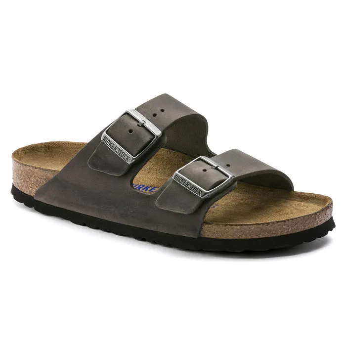 Womens Birkenstock Arizona Oiled Iron Bay Walk
