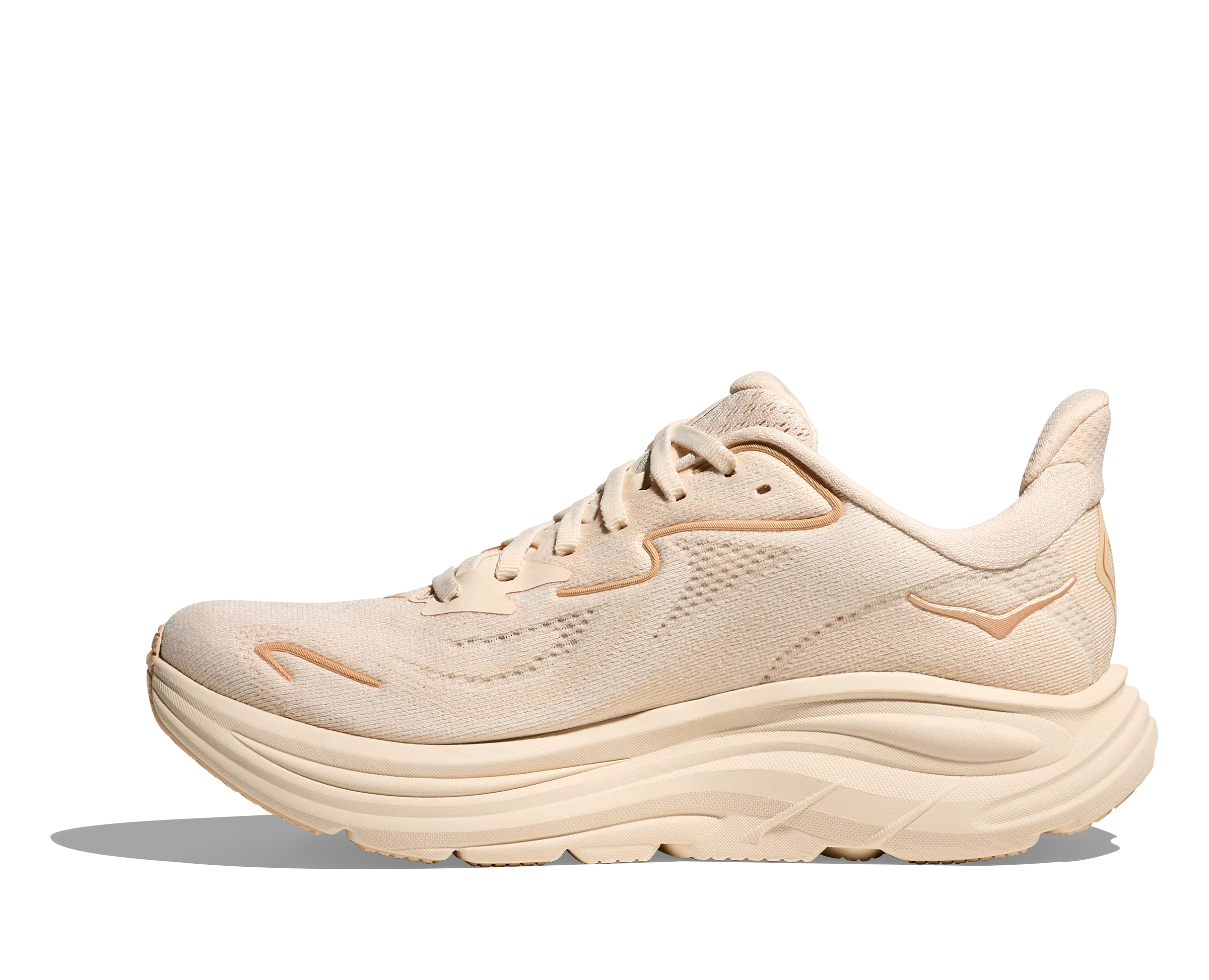 running in duathlons shoes Quick   Drying Women's Clifton 10 - Vanilla / Birch