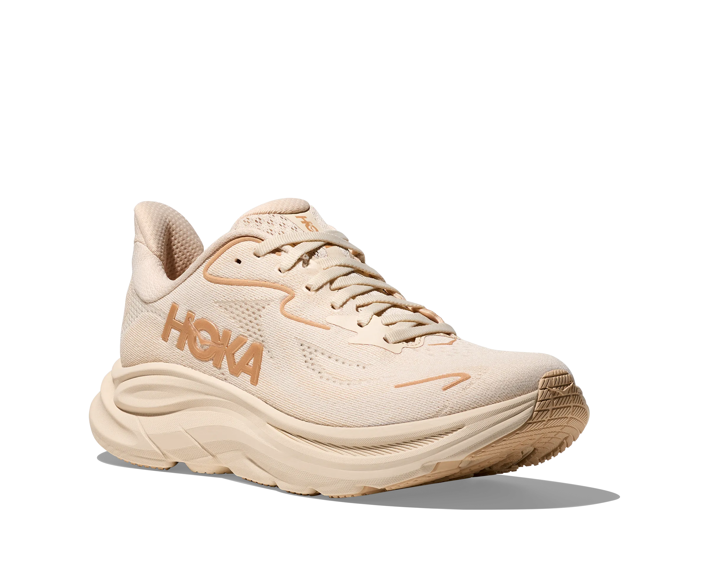 Women's Clifton 10 - Vanilla / Birch city running gear