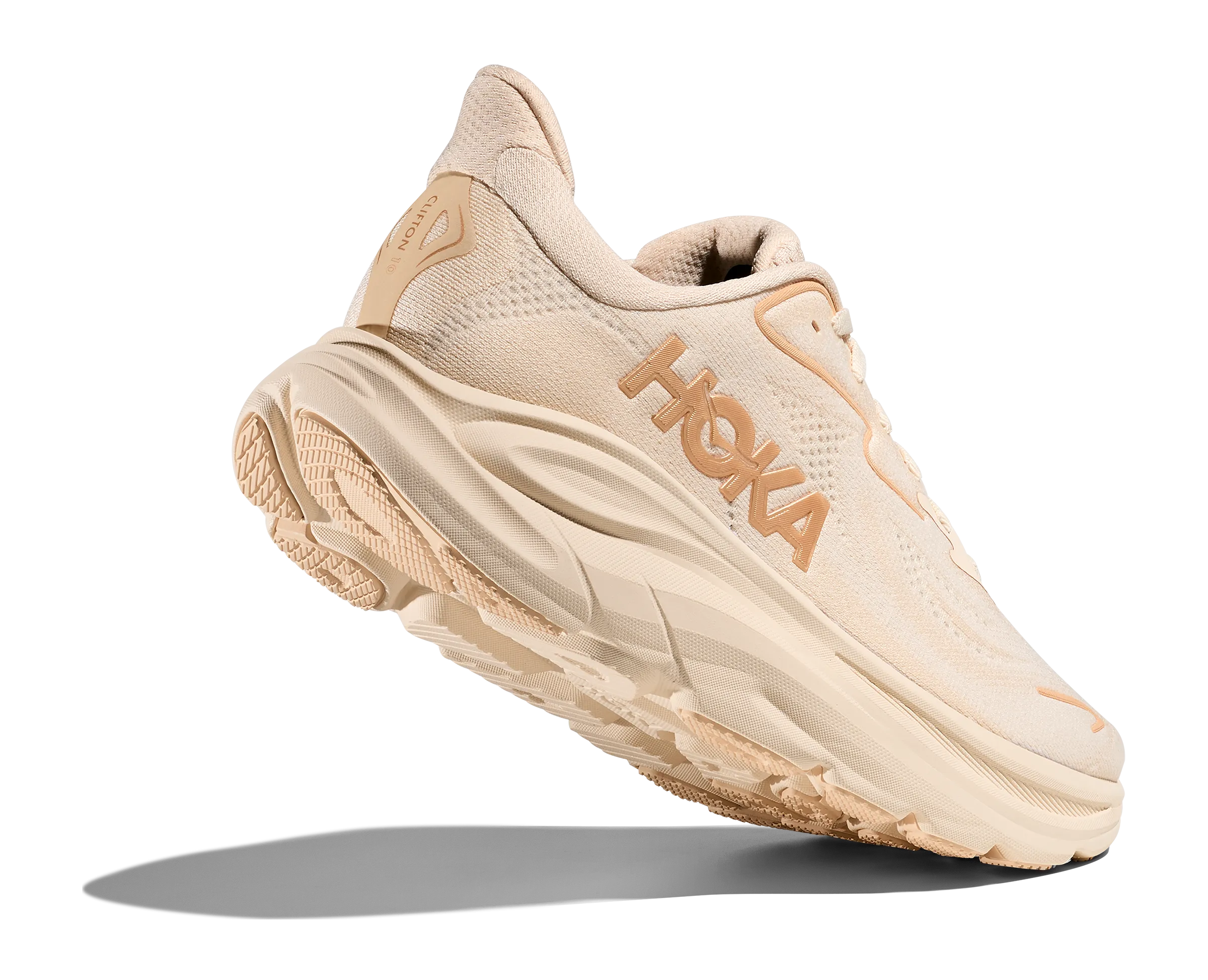 running in indoor arenas shoes Women's Clifton 10 - Vanilla / Birch