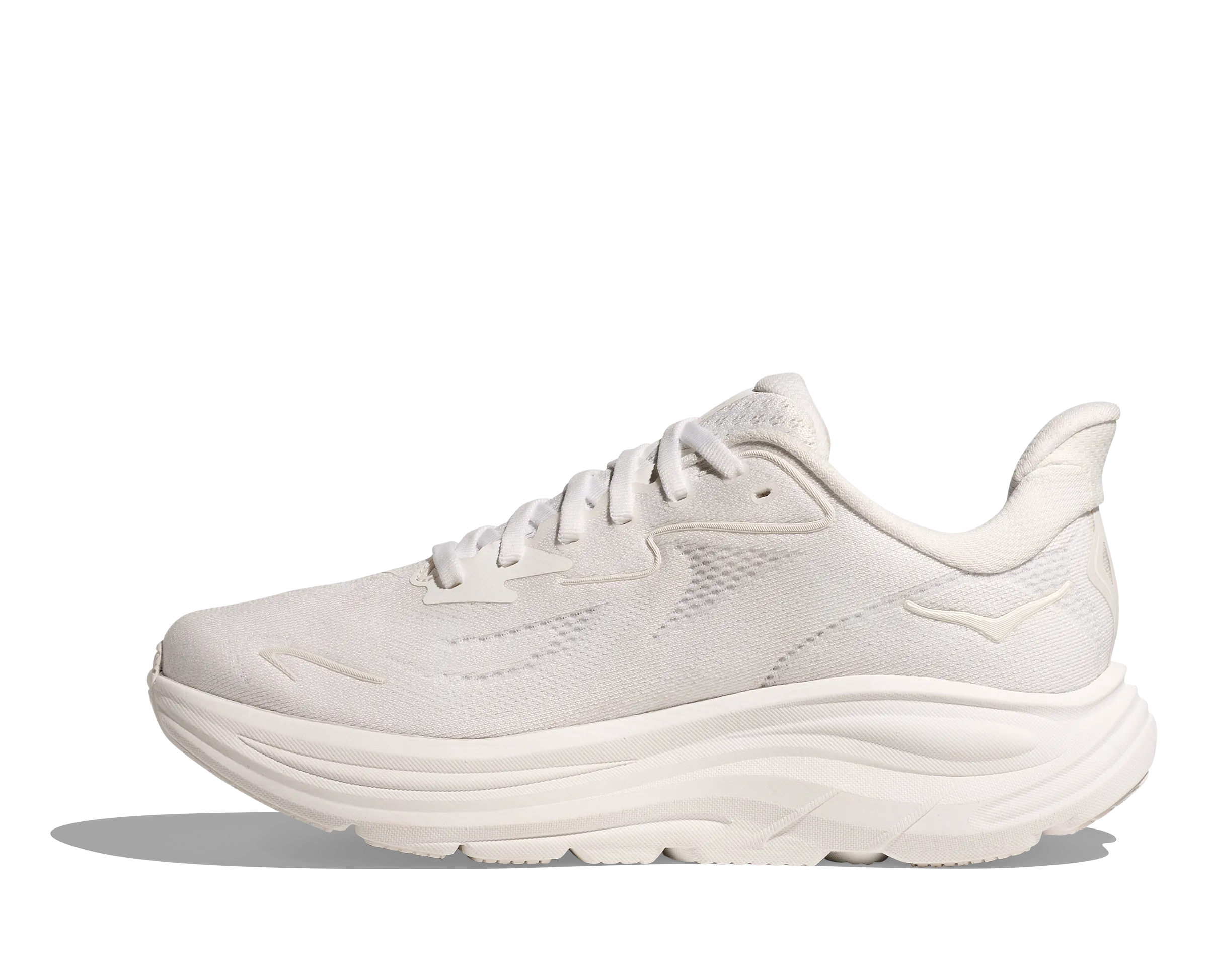 long - distance running footwear firm - midsole - feature shoes Women's Clifton 10 - White / White