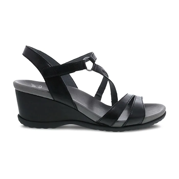 Womens Dansko Addyson in Black Long Step