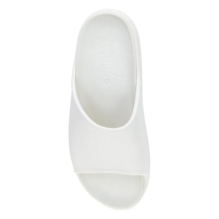 Womens Dansko Devyn in White Casual Sandals for Every Day