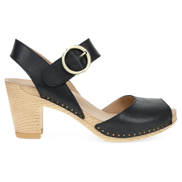 Womens Dansko Tamra in Black Stylish Flats Sturdy Construction