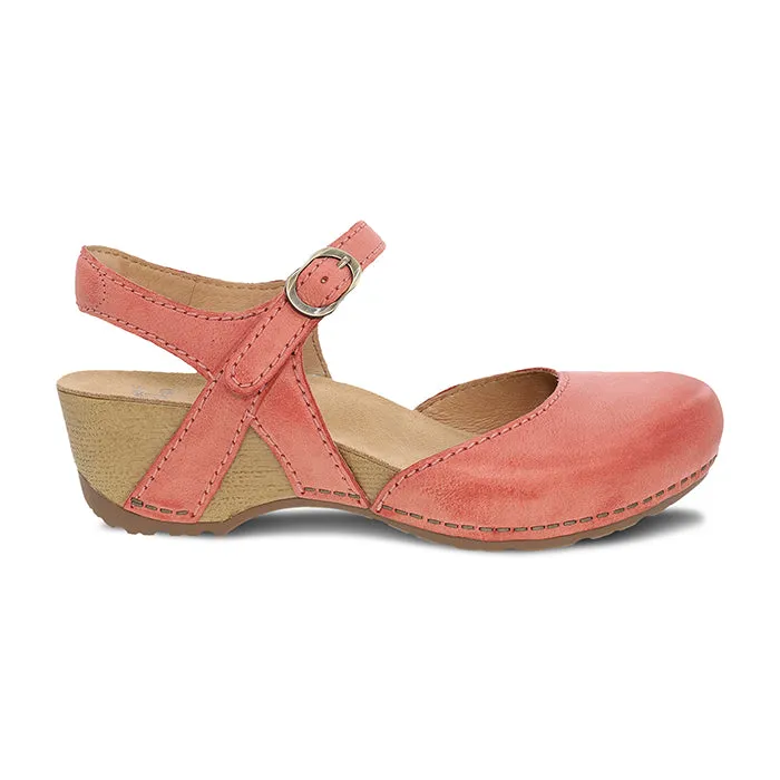 Long Hour Womens Dansko Tiffani in Coral