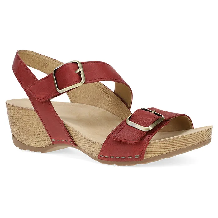 Womens Dansko Trinity in Cayenne At-Home Style synthetic leather