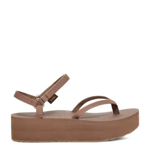 Durable And Comfortable Velcro Closure Women's Flatform Sandal Slim