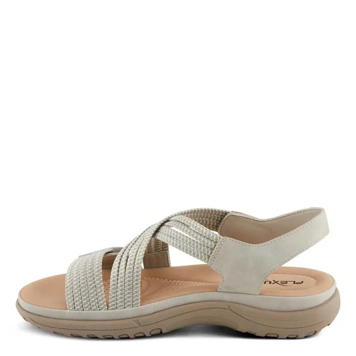 Comfortable Footwear for Every Day Womens Flexus Crossbeam in Light Grey