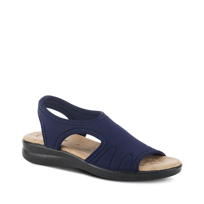 Womens Flexus Nyaman in Navy Comfortable fit Stay Breezy