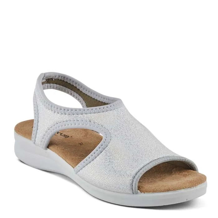 Flex Comfort Womens Flexus Nyaman Pindott in Silver
