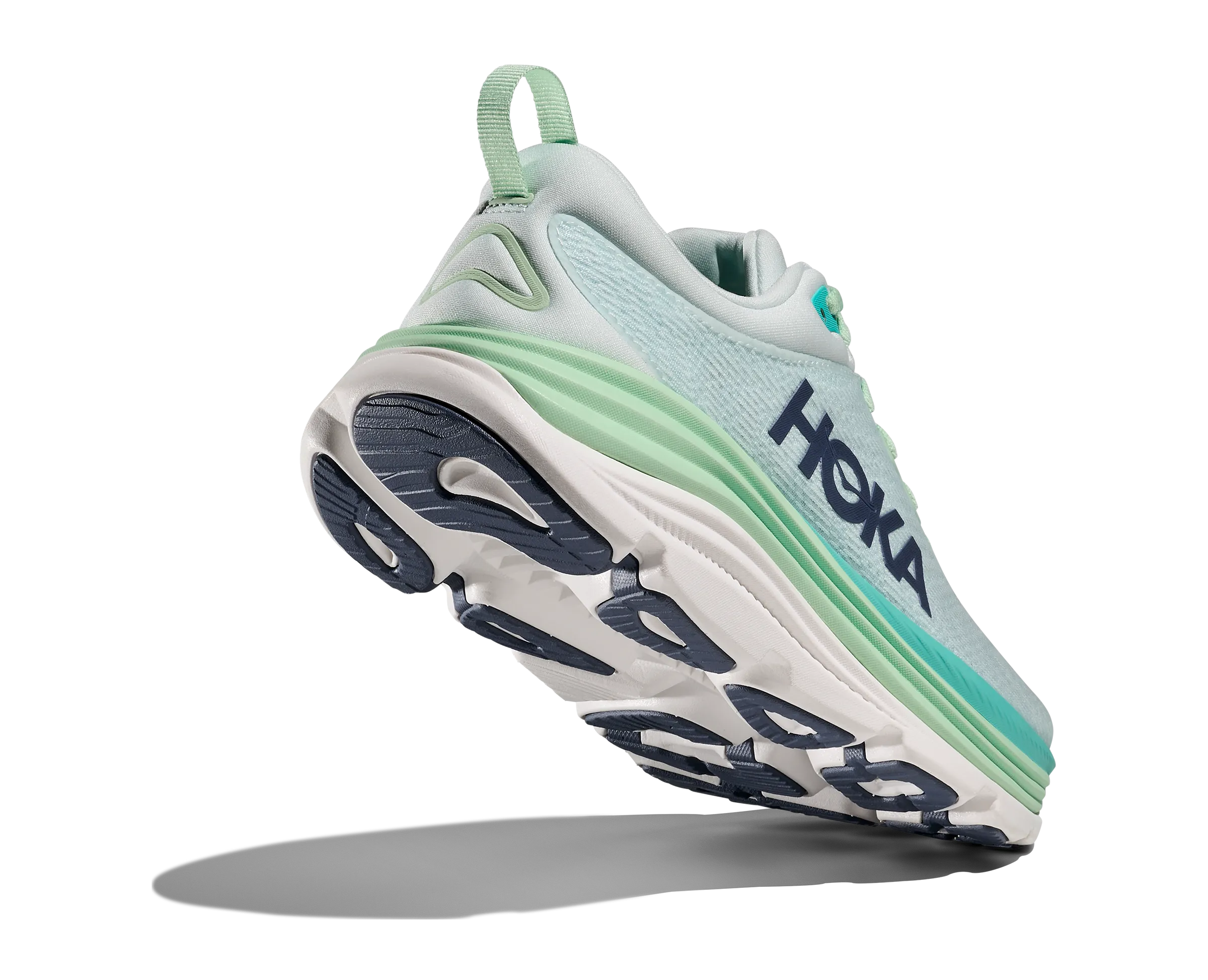 Women's Gaviota 5 - Snow Melt / Cielo Blue Advanced Technology running in gyms