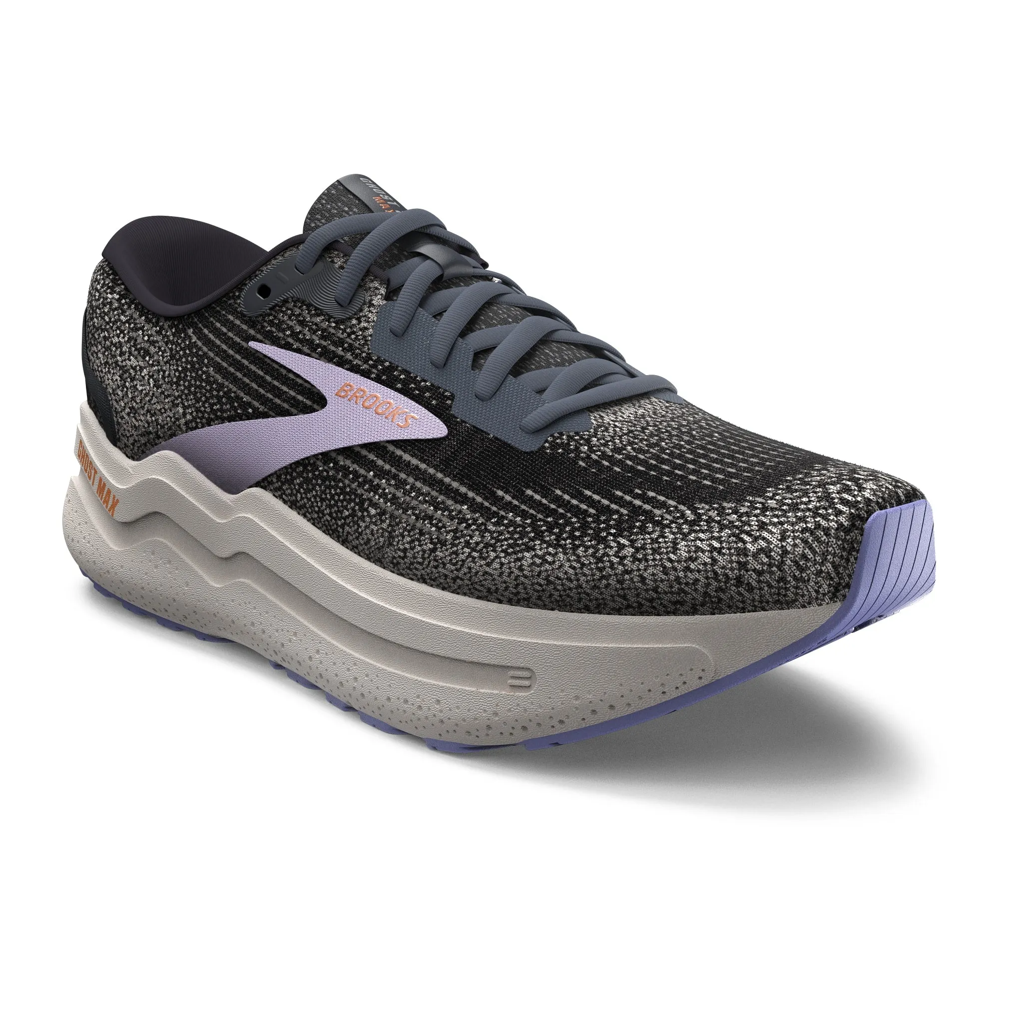ice running shoes practical - elegance Women's Ghost Max 2 - Ebony / Sweet Lavender / Alloy