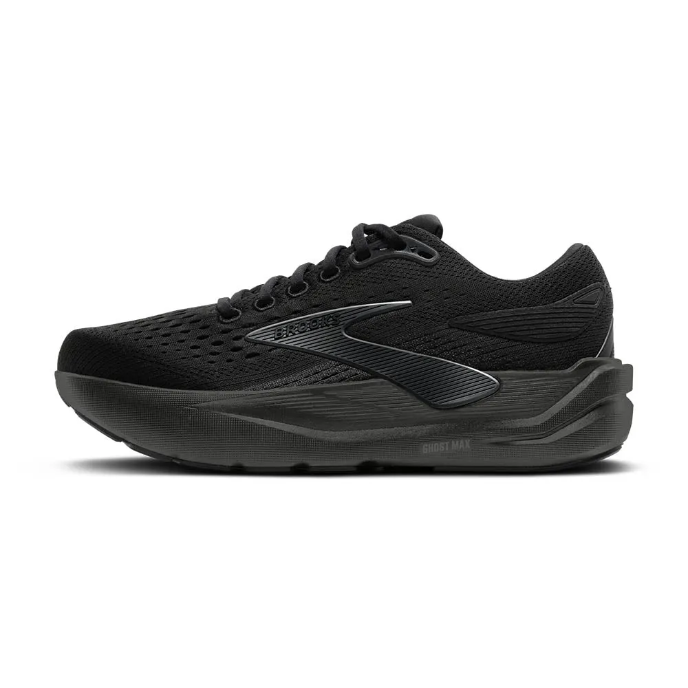Women's Ghost Max 3 - Black / Black / Ebony antibacterial shoes