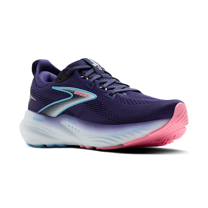 Women's Glycerin 22 - Blue Ribbon / Peacoat / Dianthus mesh - upper - material shoes