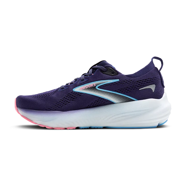 Women's Glycerin 22 - Blue Ribbon / Peacoat / Dianthus Exclusive Quick   Dry
