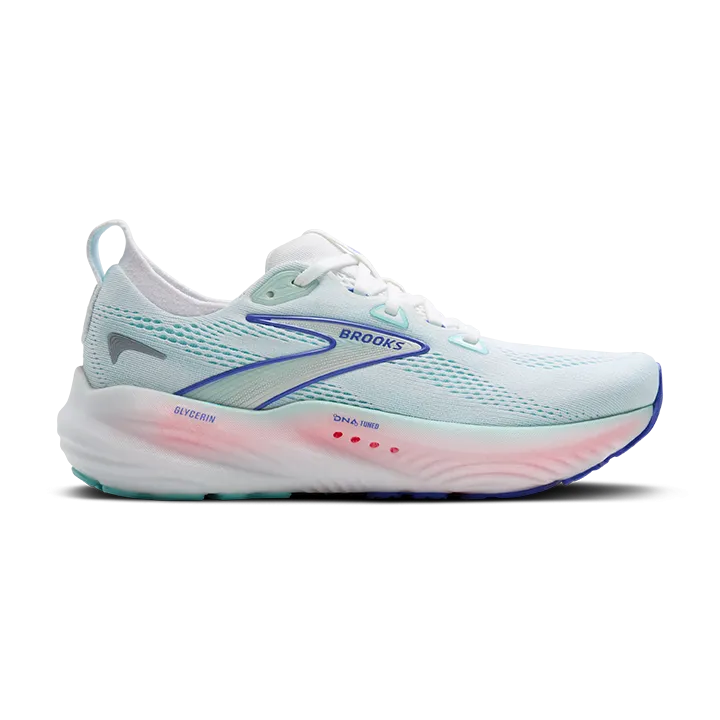 hikers' shoes ComfortCushion Women's Glycerin 22 - White / Limpet Shell / Amparo Blue