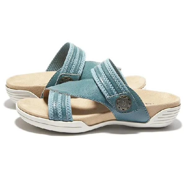 Womens Halsa Desiree in Blue Work Break Simple Footwear