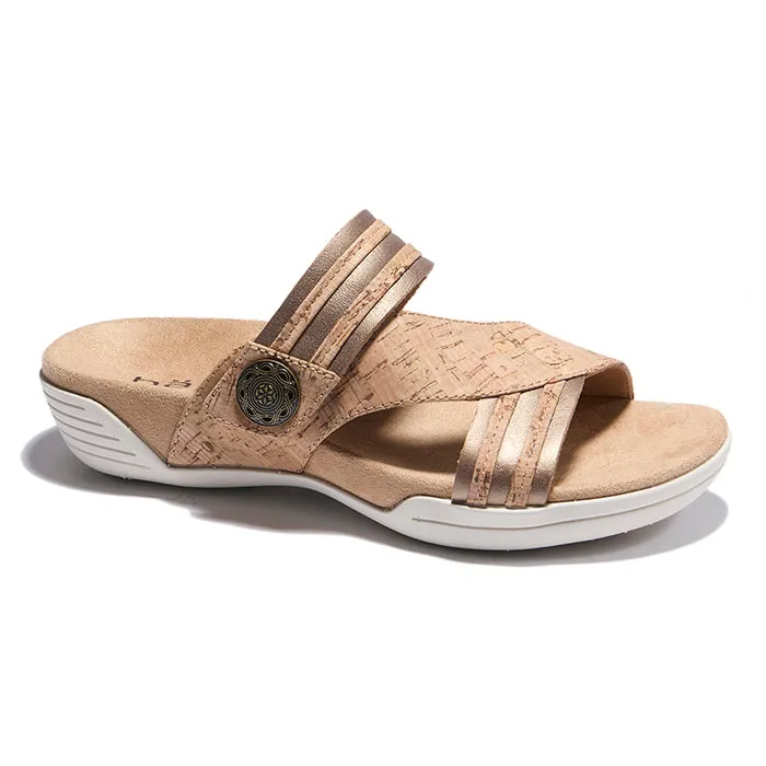 Neutral Color Womens Halsa Desiree in Cork