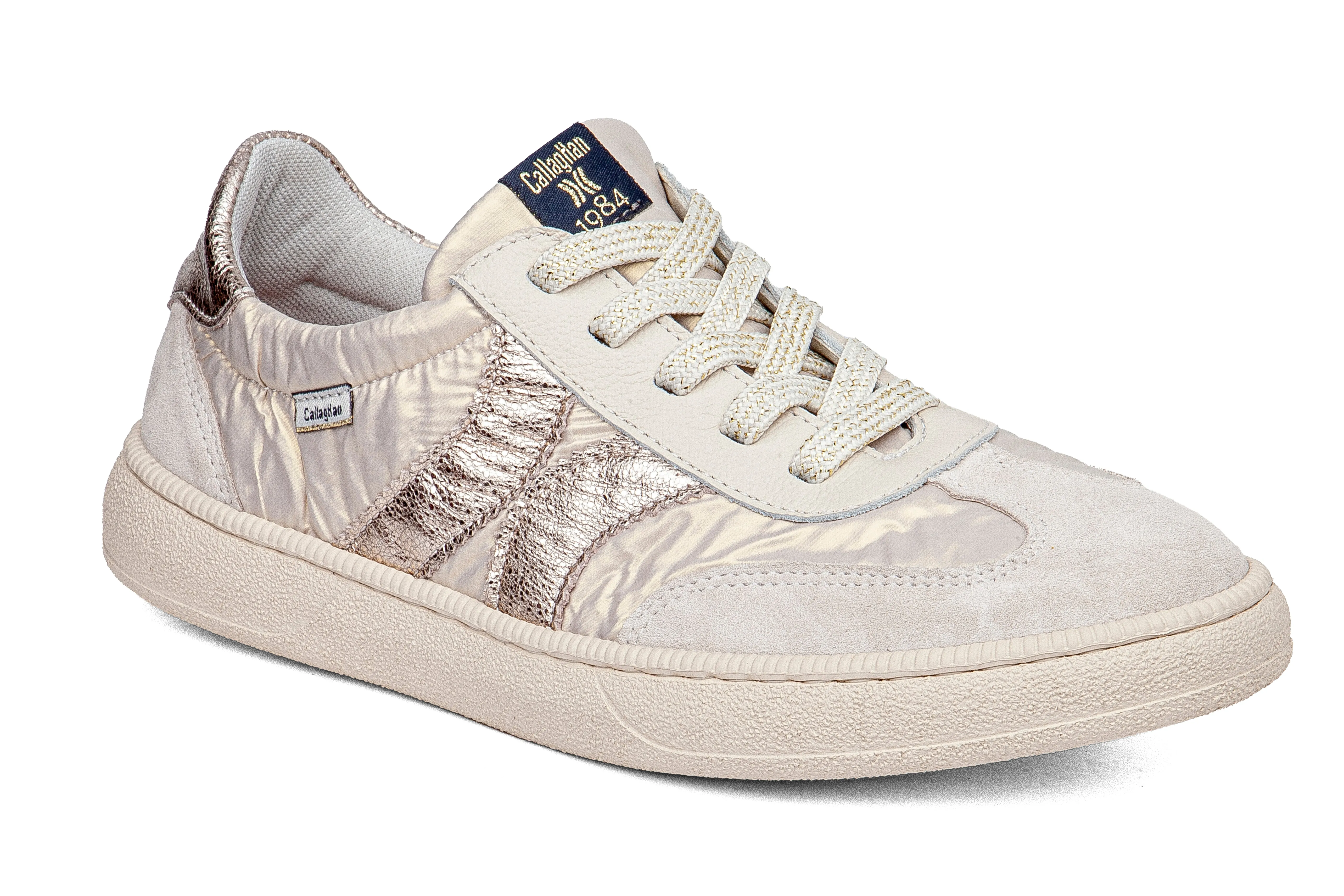 patterned shoes humid - climate running shoes Women's Kalb 35000 - Beige / Bronze