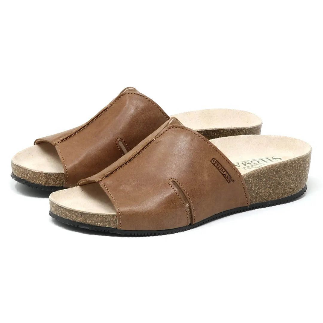 Women's Layna Leather Wedge Sandal Sunset Stroll