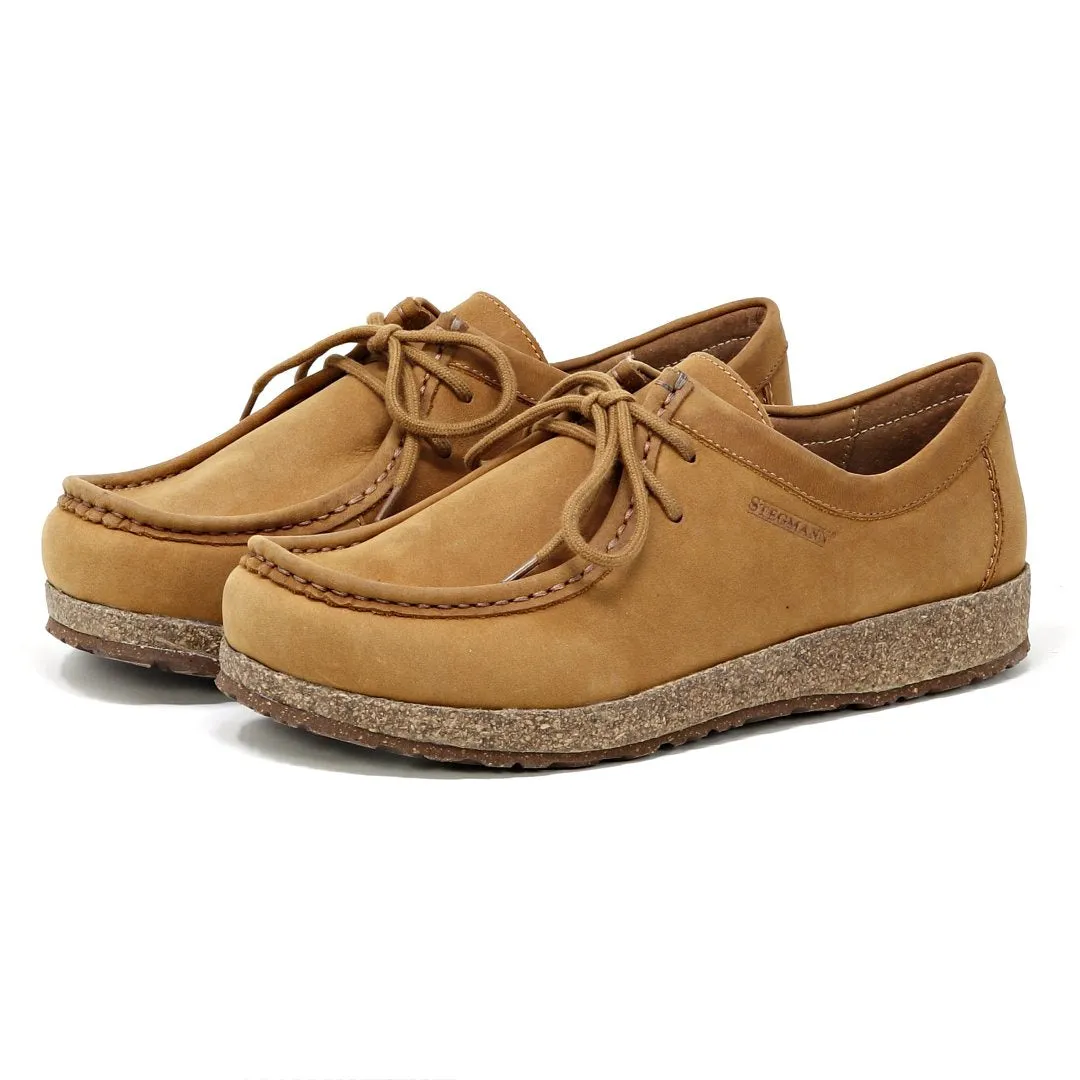 Women's Mainz Leather Moc Shoe Dirt Walk Laidback Mood