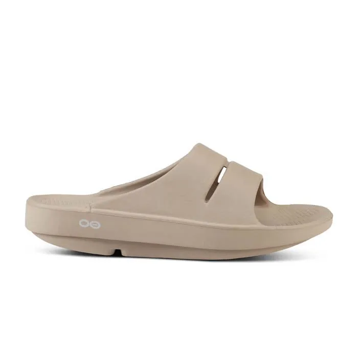 Womens Oofos Ooahh Slide in Nomad Stylish Casual Shoes slim fit