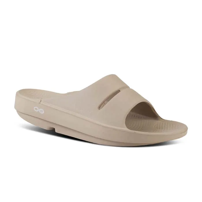 Womens Oofos Ooahh Slide in Nomad Relax Fit