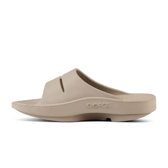 Womens Oofos Ooahh Slide in Nomad Dry Fit