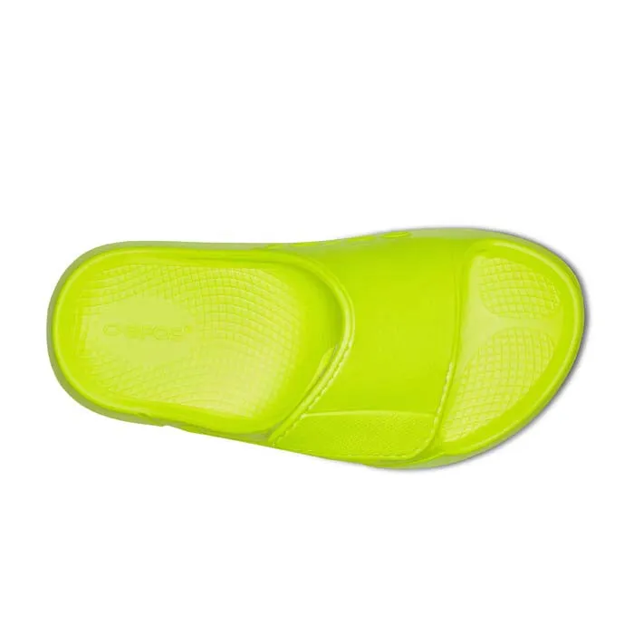 Womens Oofos Ooahh Sport Flex in Electro Quick Slip