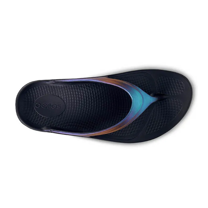 Womens Oofos Oolala in Midnight Spectre Everyday Comfort Heat Proof