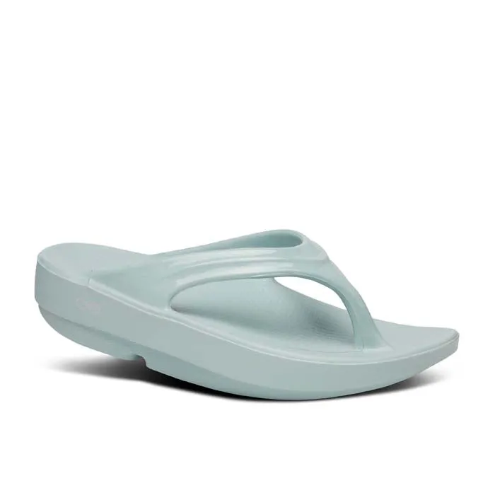 Womens Oofos Oolala in Mist Easy Sandals