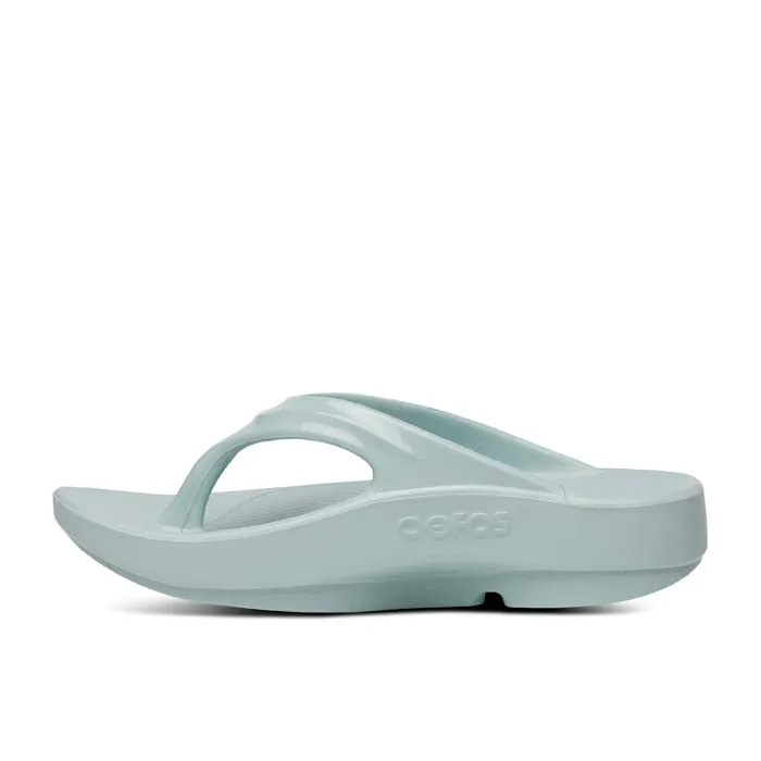 Neon Glow Womens Oofos Oolala in Mist