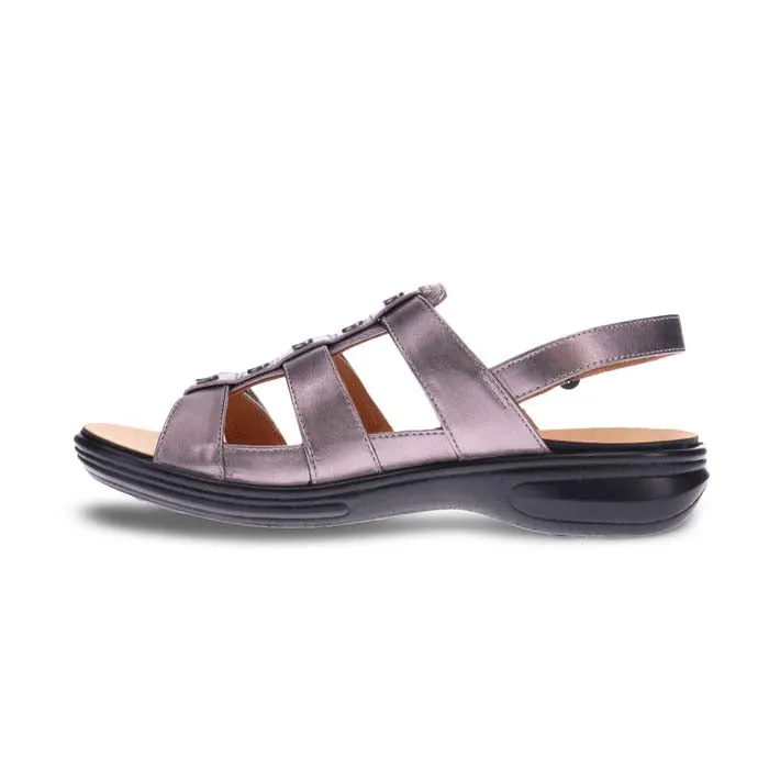 Womens Revere Toledo in Gunmetal Sweat Wicking