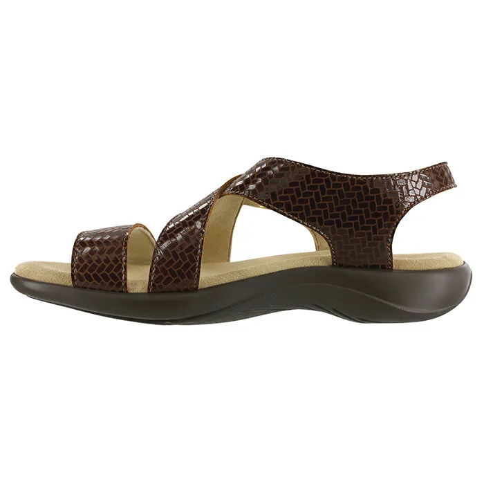 Comfortable Beach Footwear Summer Glow Womens SAS Laguna Weave Henna
