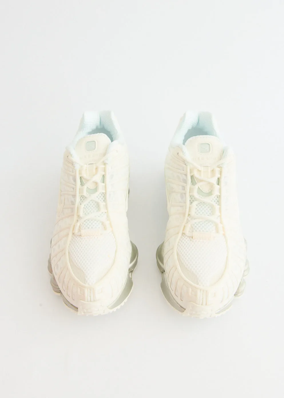 Women's Shox TL 'Sail' Sneakers Walk Scene