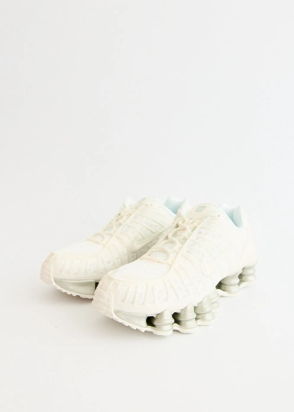 Sport Street Ventilated Holes Women's Shox TL 'Sail' Sneakers