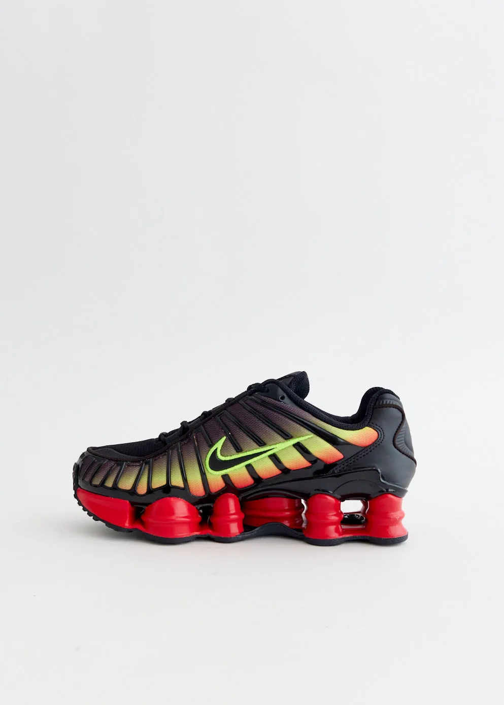 Women's Shox TL 'Volt Fire Red' Sneakers Tread Comfort