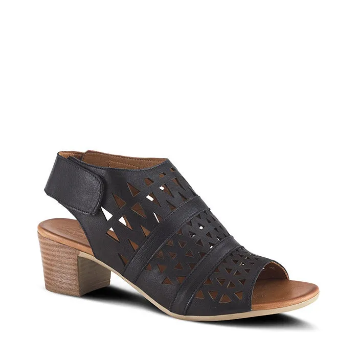 Womens Spring Step Dorotha in Black Breathable mesh Step Free
