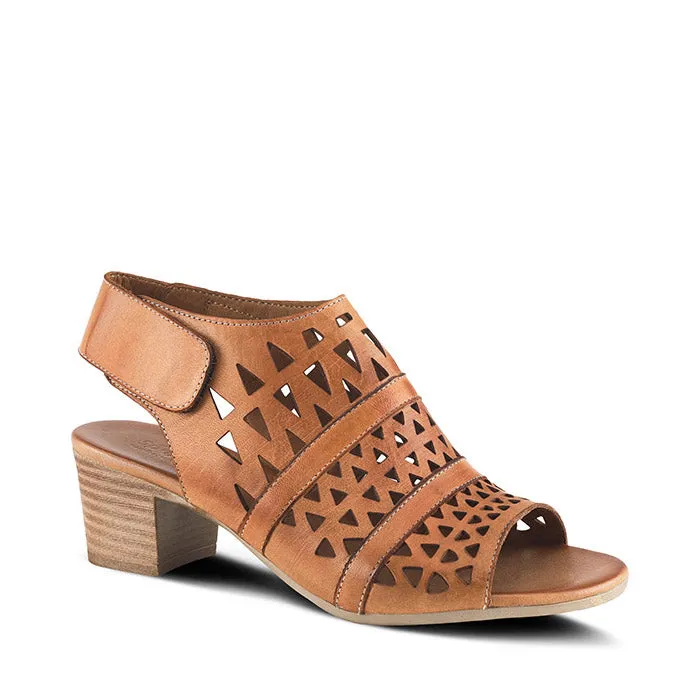 Womens Spring Step Dorotha in Brown Breathable Flip-flops Comfortable Open-toe Shoes
