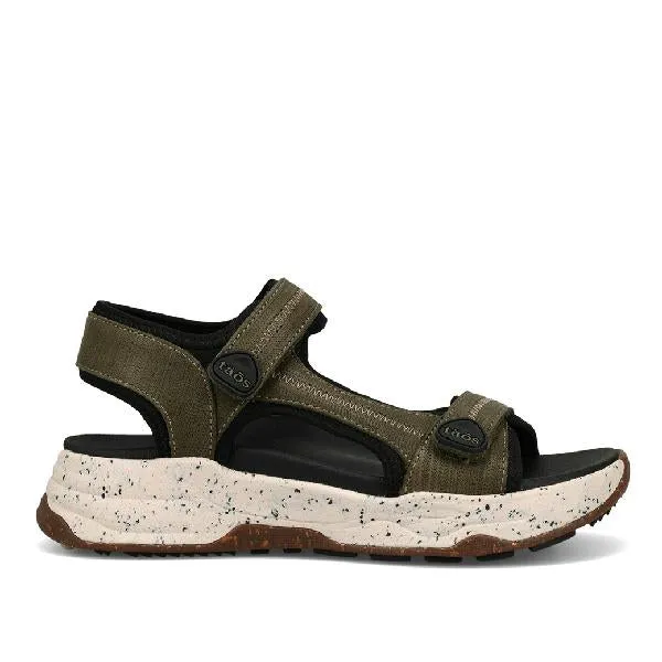 Embroidered Match Easy Womens Taos Super Side in Olive Emboss