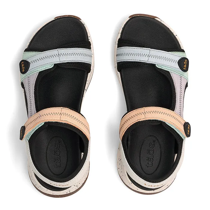 Womens Taos Super Side in Retro Embossed Multi Fit All
