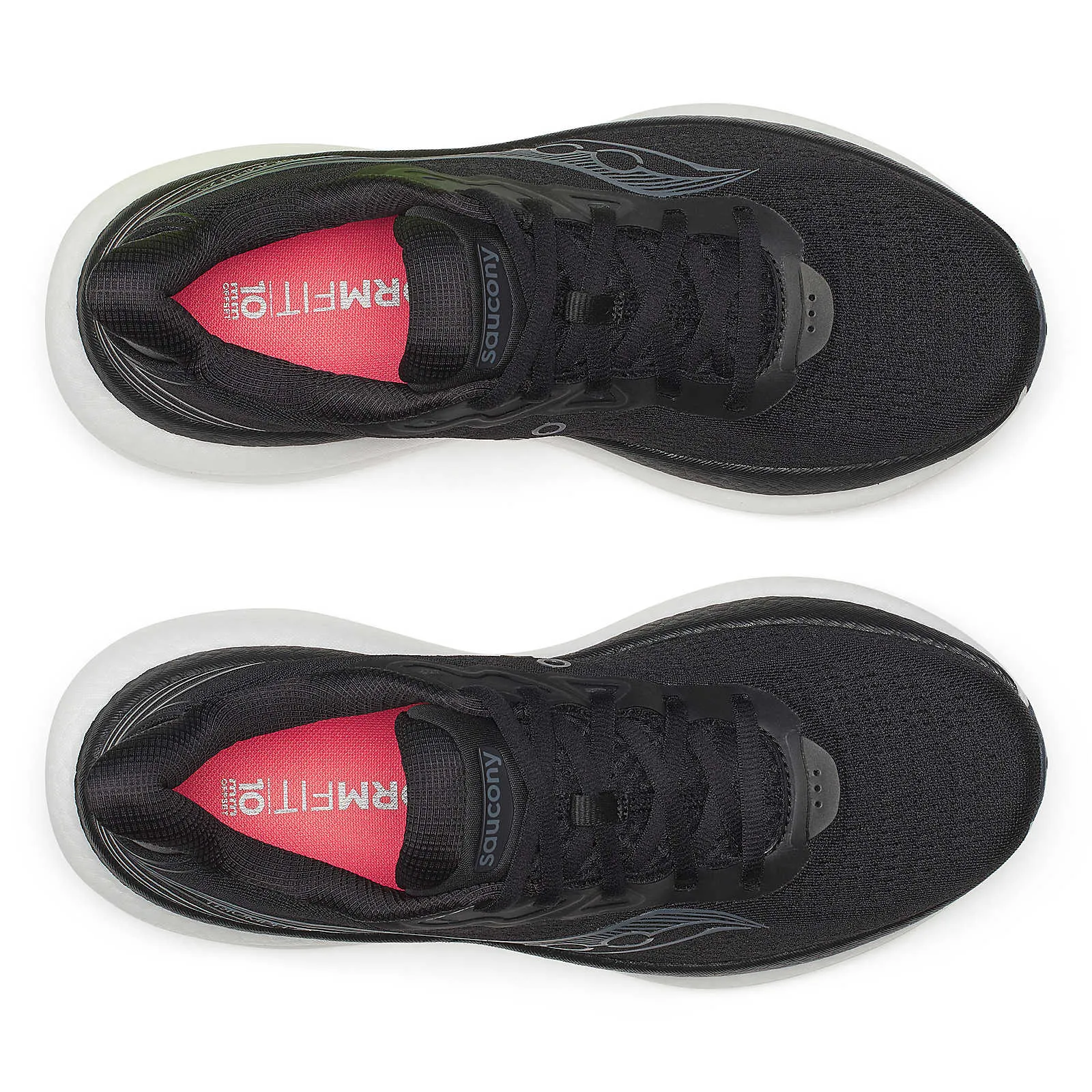 Women's Triumph 23 - Black / White latex - sole shoes running on hilly terrain shoes