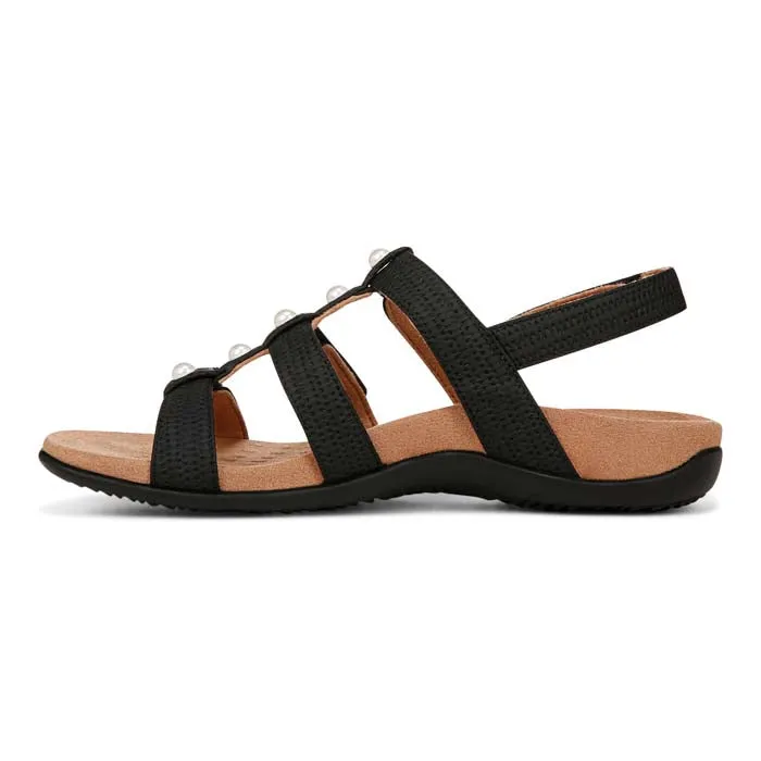 Womens Vionic Amber Pearl in Black casual wear shoes