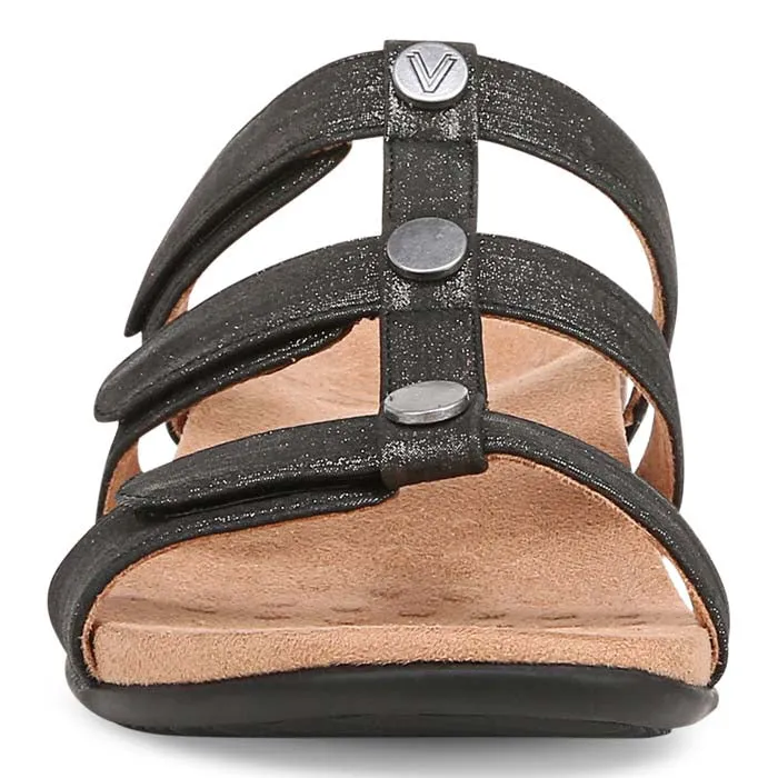 Simple Wear Womens Vionic Amber Slide in Black