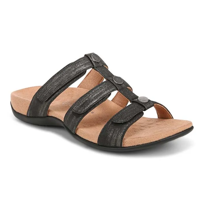 Universal Fit Womens Vionic Amber Slide in Black