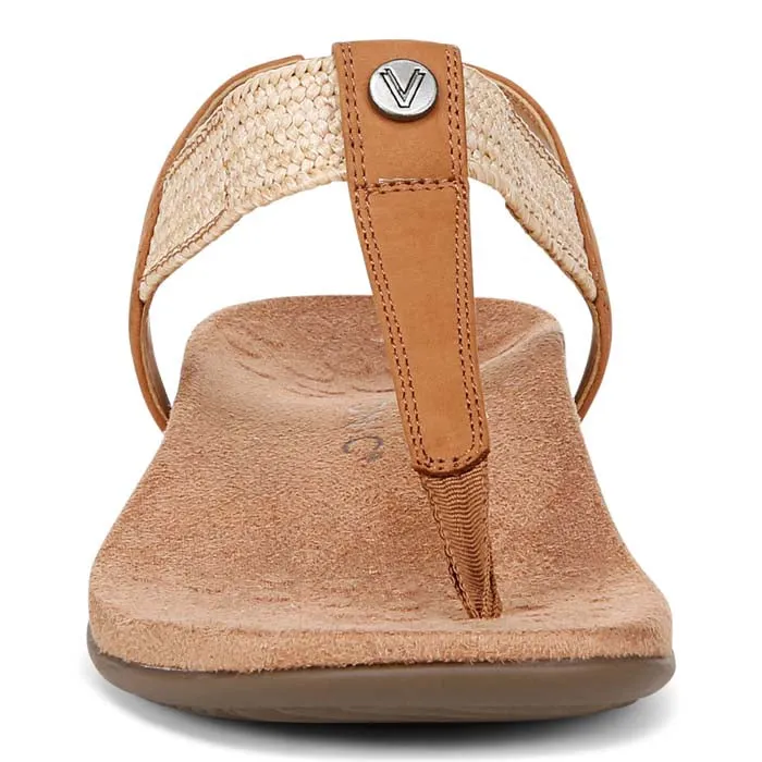 Shock absorption Perfect for Travel Womens Vionic Brea in Camel