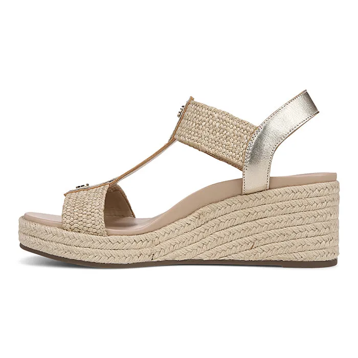 Womens Vionic Calera in Gold Outdoor Fit