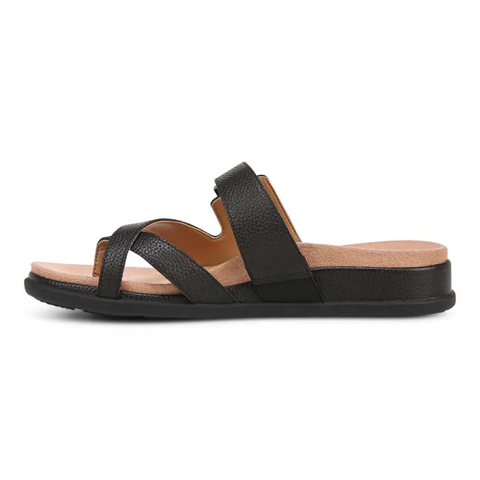 Womens Vionic Carmela in Black Elastic