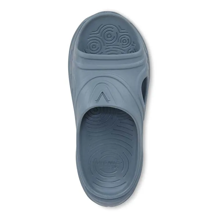 Summer Travel Footwear Womens Vionic Cove RX in Vintage Blue Haze