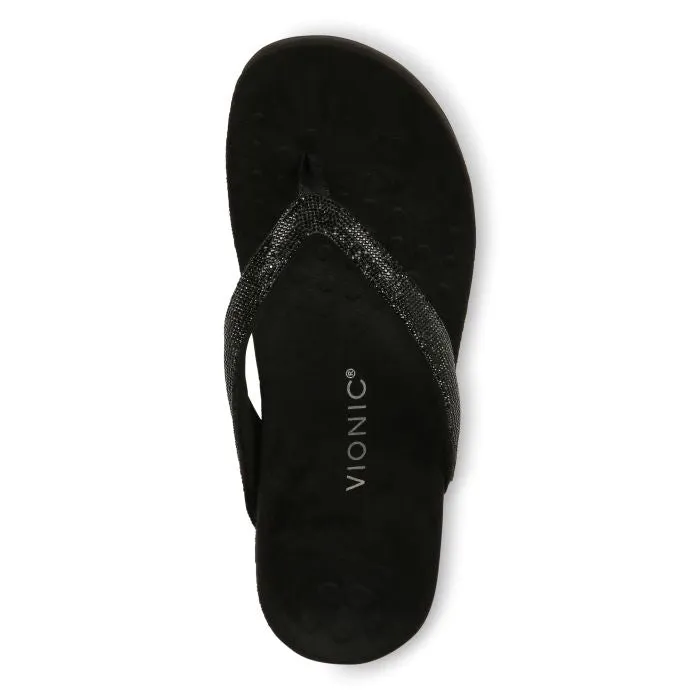 Womens Vionic Dillon Shine in Black Chill Time
